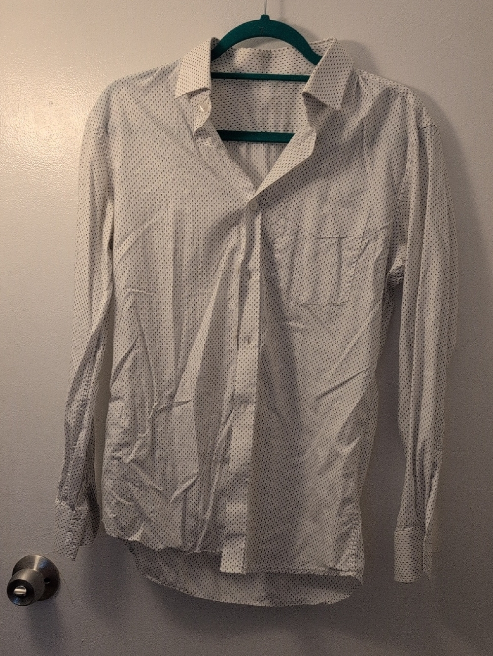 Geometric Button Down